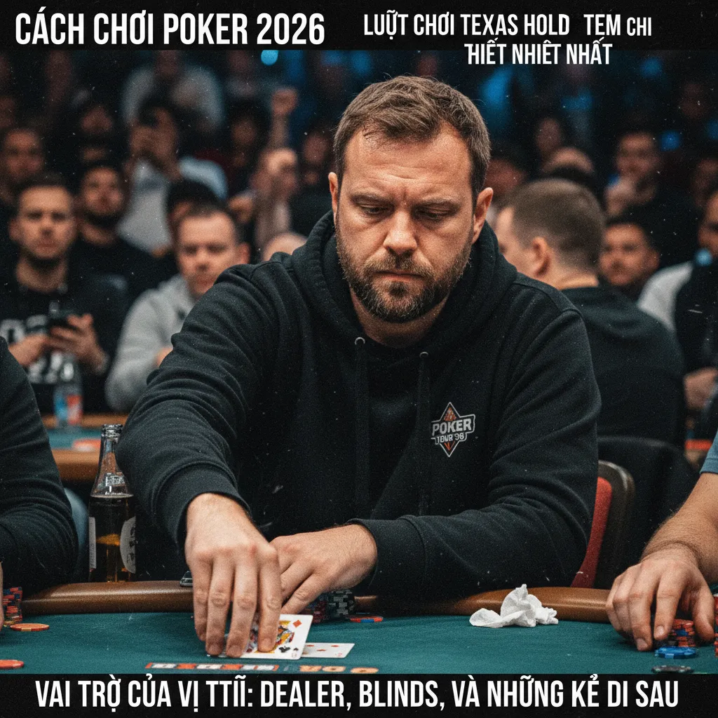 Các vòng cược trong Poker Texas Hold