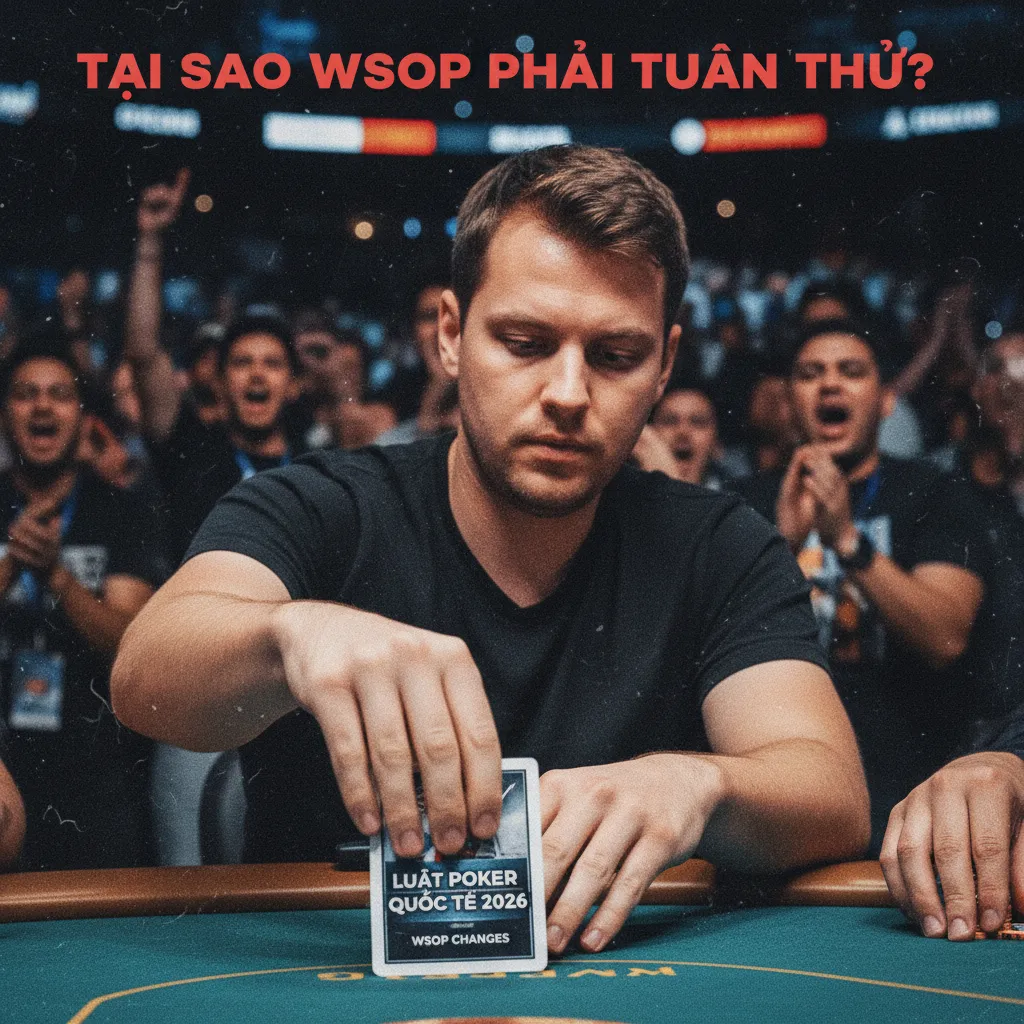 Người chơi poker đang tập trung tại Las Vegas