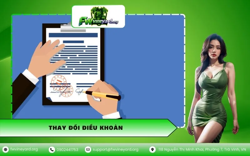 Thay Đổi Điều Khoản