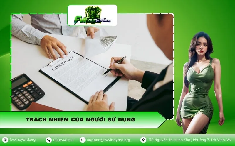 Trách Nhiệm Của Người Sử Dụng
